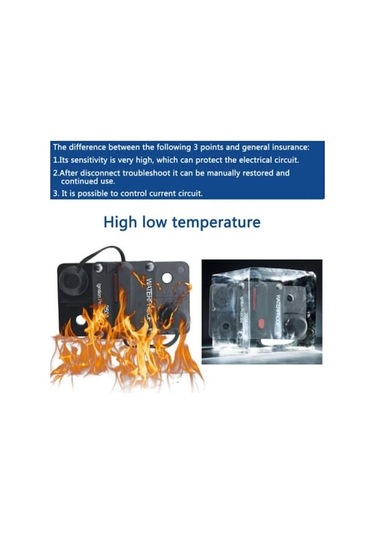 Yingfu 30a-300a Ampere Devre Kesici Sigorta Sıfırlama 12-48v Dc Araba Tekne Otomatik Su Geçirmez 100