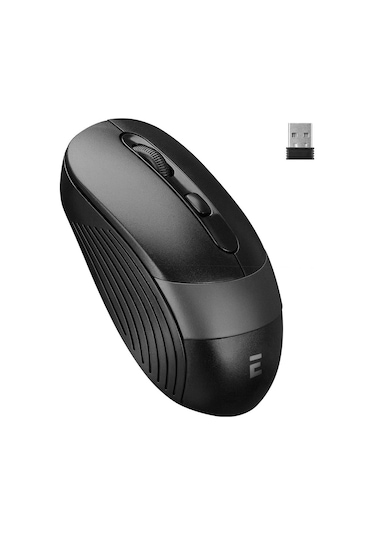 Everest Sm-18 Usb Siyah-gri 2.4ghz Optik Kablosuz Mouse Kdo