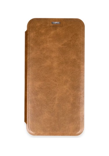 Newface  Apple  Uyumlu iPhone 16 Plus Kılıf Flip Cover - Taba