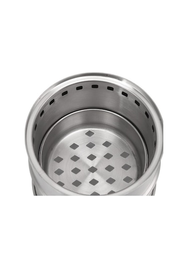 Tıta-dong Mini Solo Alkol Kamp Ocağı, Taşınabilir Hafif Beyaz Altın - Gümüş