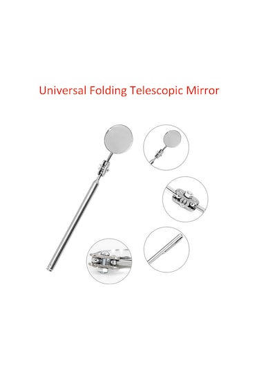 Symbee Araç Tamiri İçin 30mm Güneşçekimli Aynası -万向 Katlanabilir Ve Genişletilebilir底盘 Kontrol Aracı