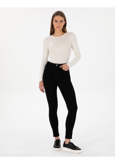 Pierre Cardin Kadın Siyah Pantolon Jean 50317996-vr046 Siyah