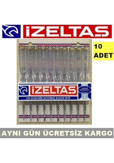 İzeltaş 190 MM 10'Lu Kontrol Kalemi