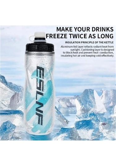 Maoyaya 610ml Bisiklet Soğuk Su Şişesi Mtb Yol Bisikleti Tutmak