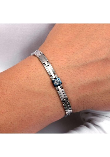 Maserati Jm420atk03 Erkek Bileklik Gümüş