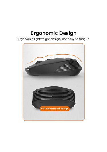 Vkemall Lenovo Lecoo Ws202 Kablosuz Ergonomik Ofis Faresi - 3 Dpı Ayarı, Hafif Ve Uzun Menzilli Ws202