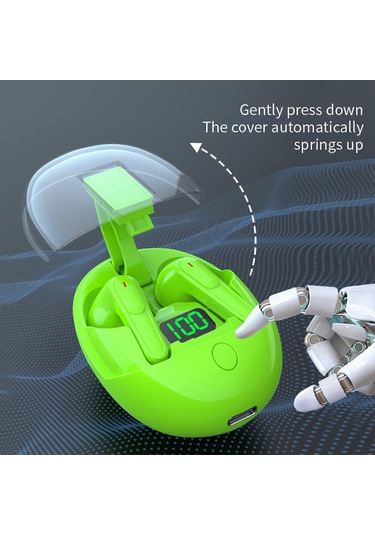 Kablosuz Bluetooth Kulaklık 5.3 İnç Düğmeli Açılır T0002