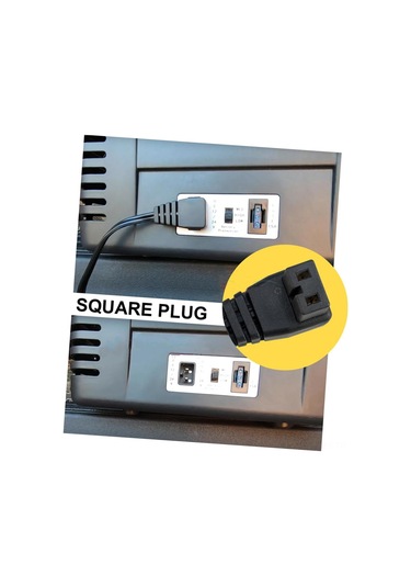 Monyee Araç Mini Buzdolabı İçin Güç Adaptörü - Geniş Uyumlu Araç Elektrik Kablosu, Kolay Kurulum Ve Kullanım