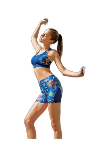 Yeni Inci Sporcu Kısa Tayt Takım Ynct130-T20