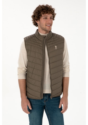 U.s. Polo Assn. Erkek Vizon Yelek Dokuma 50312012-vr052 Vizon U.s. Polo Assn. Erkek Vizon Yelek Dokuma 50312012-vr052 Vizon