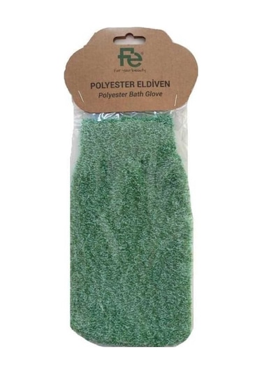 Fe Fefu017 Spa Sisal Polyester Banyo Tombul Sünger Yeşil