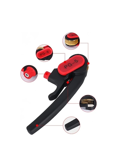 Xuweiwei 1 Adet Kablo Soyma Makinesi Manuel Longitudinal Dilimleyici Pg5 Değiştirilebilir Bıçak Siyah Kırmızı Elektrikli Tel Soyma Aleti