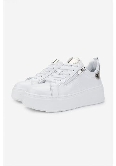 Valmenti Kadın Sneakers & Spor Ayakkabı 945 01 Bn Ayk Sk24-25 Byz Rgn/altın Beyaz