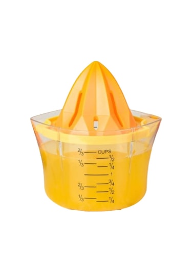 Piev Wenken 4'ü 1 Arada Rendeli Ölçülü Hazneli Limon Portakal Narenciye Sıkacağı