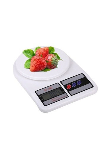 Dijital Hassas Lcd Ekran Terazi 10 Kg Gr Sf-400 Antrasit - Mavi - Siyah