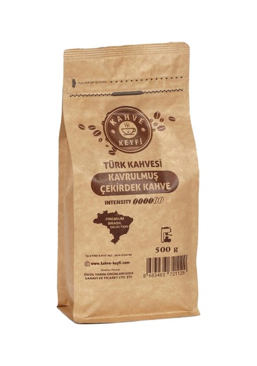 Kahve Keyfi Kavrulmuş Çekirdek Türk Kahvesi 500 G