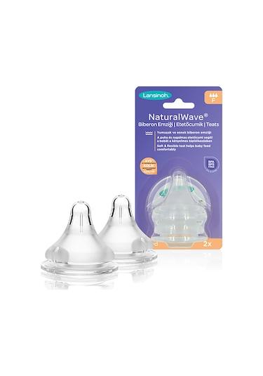 Lansinoh Natural Wave Biberon Emziği Hızlı Akışlı