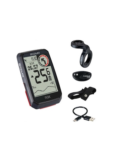 SIGMA ROX 4.0 GPS KİLOMETRE SAATİ HR SET