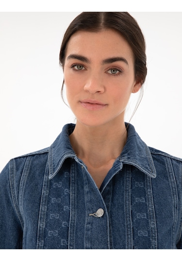 Pierre Cardin Kadın Koyu Mavi Ceket Denim 50306747-vr032 Koyu Mavi Pierre Cardin Kadın Koyu Mavi Ceket Denim 50306747-vr032 Koyu Mavi