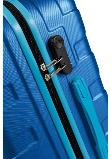 Büyük Boy Valiz 4x2 Teker Mavi 1167