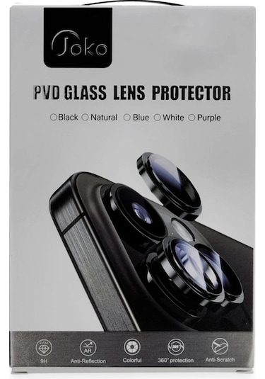Mey İthalat Apple Uyumlu iPhone 16 Pvd Metal Kamera Lens - Pembe