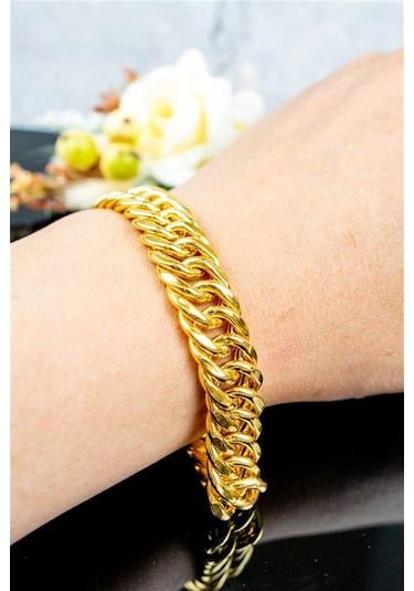 22 Ayar Altın Dallas Bileklik 18 Gr