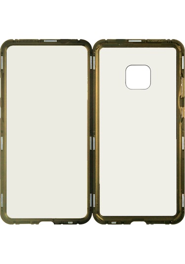 New Case Huawei Mate 20 Pro Uyumlu Arka Koruma Arka Koruma Kılıf - Mavi Mavi
