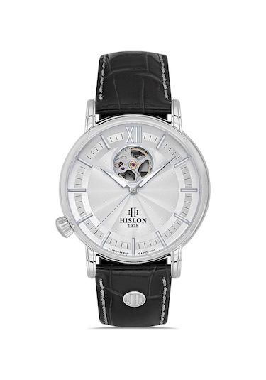 Hislon Men's Solid Sd140s-02bs Erkek Kol Saati