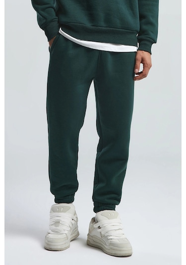 Benmanaj Erkek Yeşil Jogger Eşofman Altı Green
