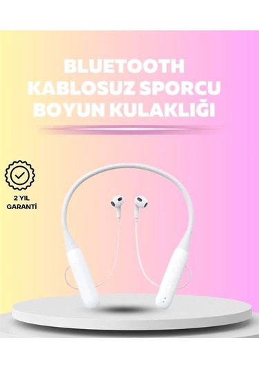 Boyun Askılı Kulaklık 100 Saat Kullanım Süresi, Ergonomik Tasarım