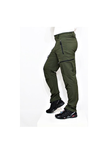 Mudwill Mikro Likralı Yazlık Trekking Pantolon-Haki