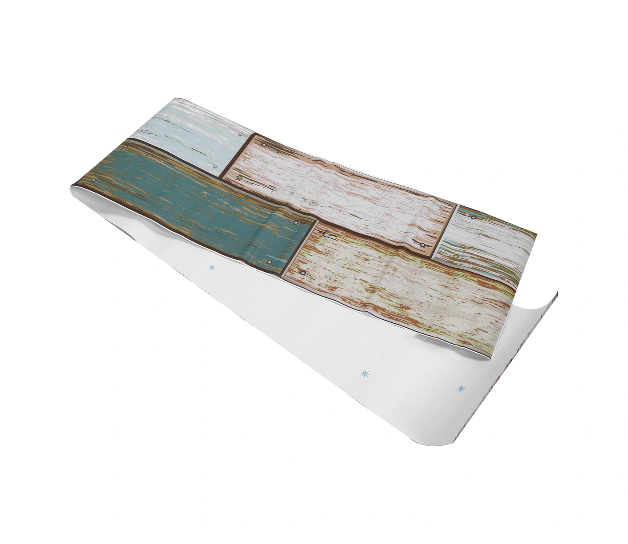 Geeroyoo Pvc Ahşap Desenli Zemin Dekorasyon Sticker, 20x120cm, Otomatik Yapışkan, Su Geçirmez, Mutfak/banyo Uygun, 3d Katmanlı Efekt Diğer