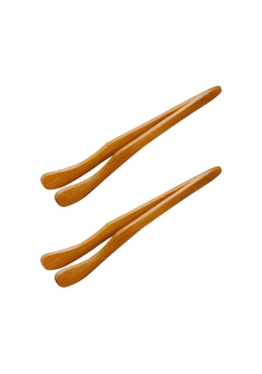 Yeniden Kullanılabilir Bambu Tost Maşası - Yemek Pişirmek İçin Ahşap Tost Maşası