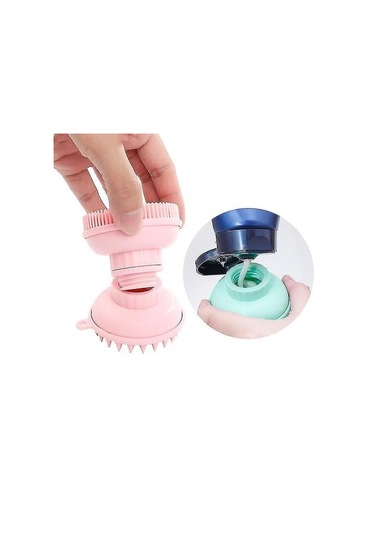 Pet Tarak Fırçaları 2 1 Pet Köpek Kedi Silikon Banyo Fırçası Köpek Banyo Fırçası Evcil Hayvan Banyo Pembe