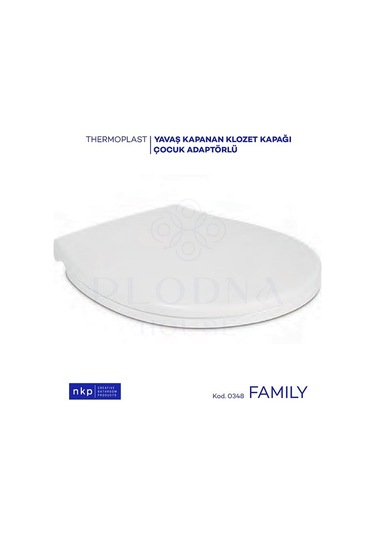 Family C Model Çift Kullanımlı Klozet Kapağı Küçük&büyük Çocuk Ad