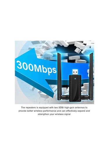 Pazly İç Mekan Wifi Güçlendirici - 300mbps Kablosuz Ağ Genişletici Ve Tekrarlayıcı