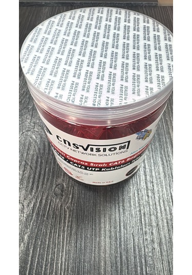 Cns- Rj45 Delikli Çapraz Sıralı Cat6 Bağlantı Soketi 100'lü Kutu