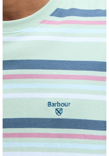 Barbour Houstead Stripe Tailored Fit T-shirt Gn12 Pale Apple Gn12 Pale Apple