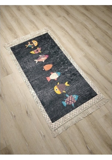 Yamalı Home Style Deri Taban M1516-80X150 Çok Renkli
