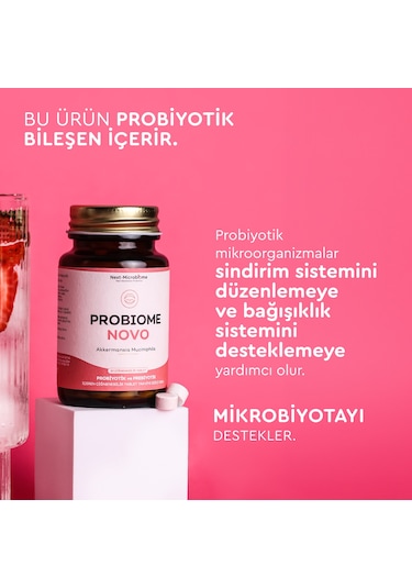 Next-Microbiome Probiome-Novo 60 Çiğneme Tablet