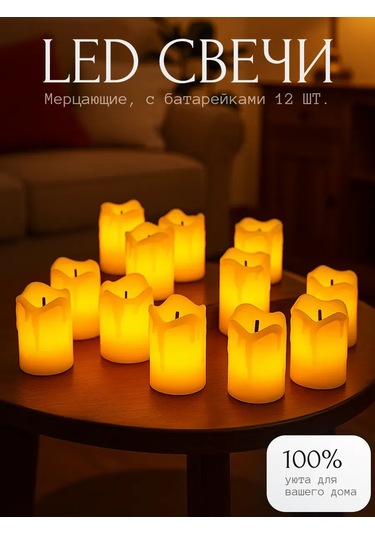 Amıkon Led Mumu 189201317 Sütlü