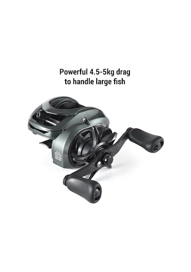 Ranyeek Sağ El Hafif Kuruş Makinesi Exbert Abt100 - 5+1 Rolman, 7.1:1 Hız Oranı, 4.5-5kg Sürtünme Gücü, Karbon Fiber