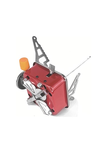 Yaozixa Taşra Kampı İçin Taşınabilir Çelik Füme Ocağı, 4000btu Güç, Kolay Çıkarılabilir, Masaüstü Ve Sırt Çantasına Uyarlanabilir Çok Renkli