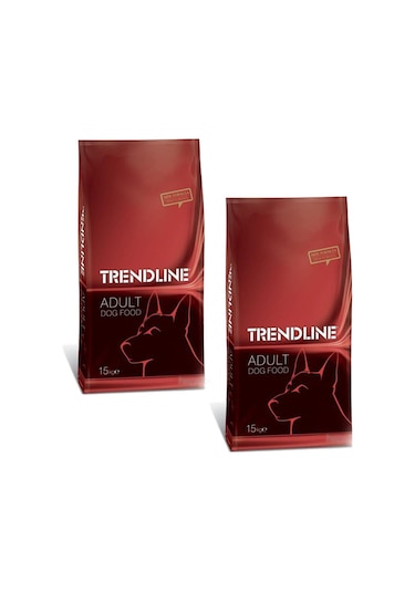 Trendline Kuzu Etli Yetişkin Kuru Köpek Maması 2 x 15 KG