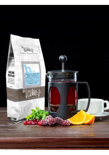 Meyve Çayı Hawaii Cocktail & French Press Seti