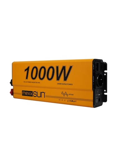 Mexxsun Tam Sinüs Ups (remote Ekran) 12v 1000w