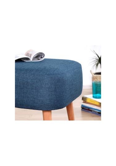 Lorencehome Parrot Puf - Mavi / Lorence Home