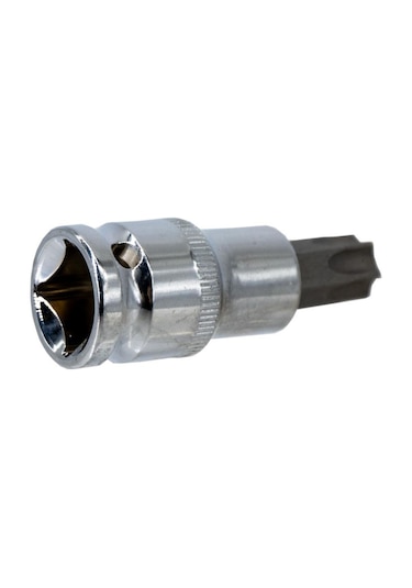 6195 1/2" Torx Bits Uçlu Lokma Anahtar Takımı 9 Parça Raylı