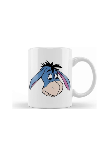 Winnie The Pooh Eeyore 04 Kupa Bardak Porselen Karışık