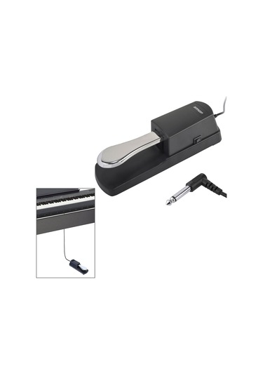 Ammoon Ammoon Dijital Piyano Elektronik Klavye Için Evrensel Siyah & Gümüş